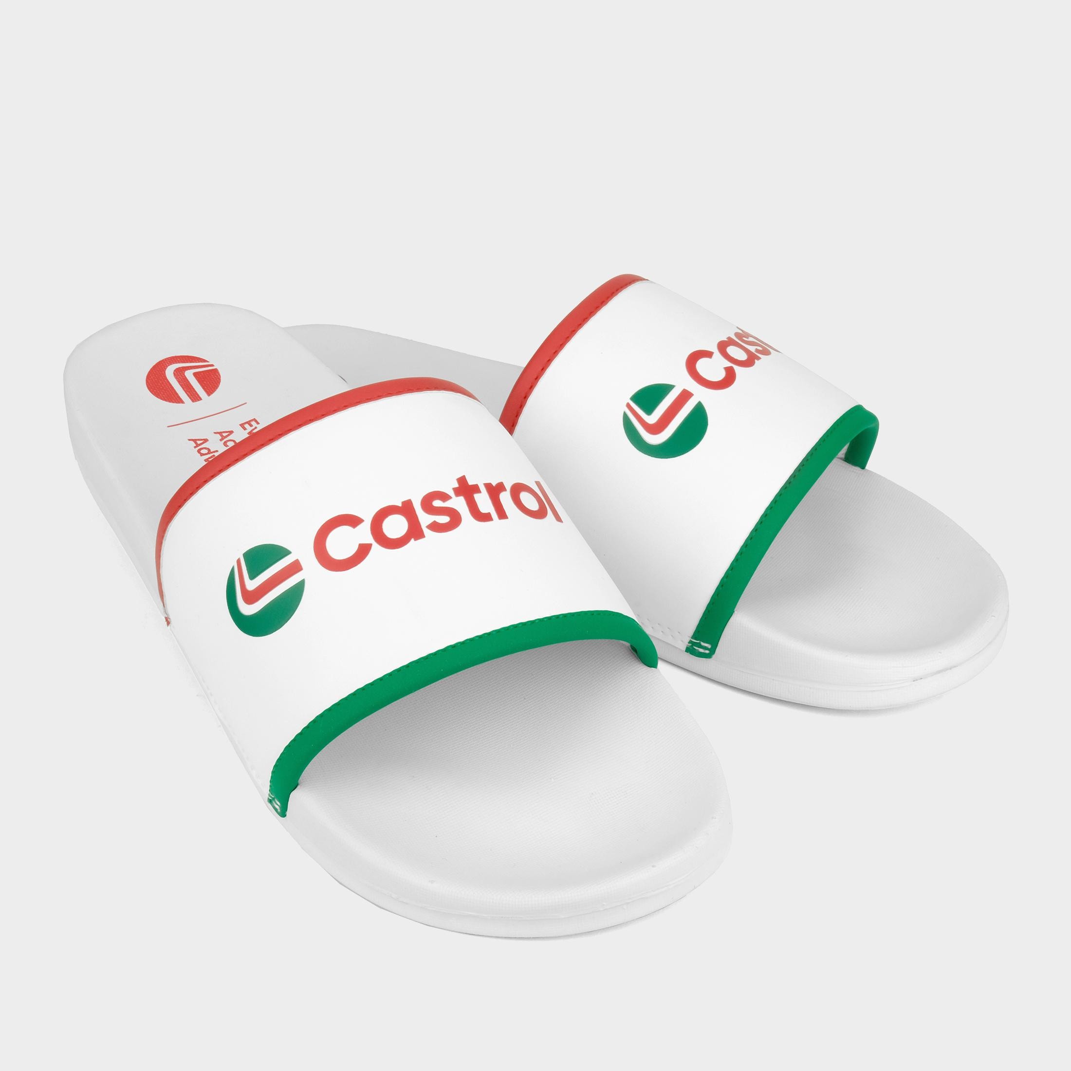 Klapki Pooler :: Cloud White / Castrol Green / Castrol Red