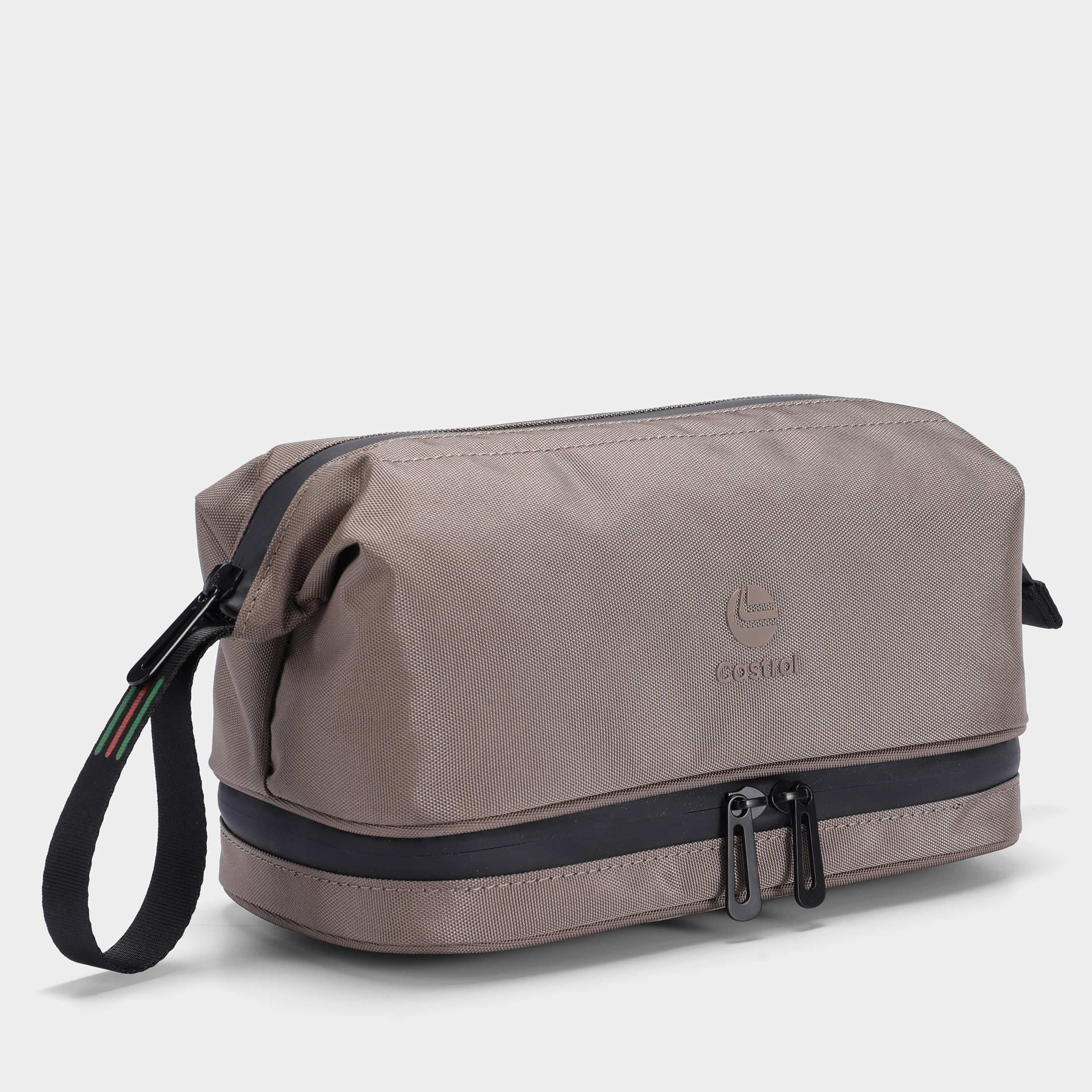 Morgan Toiletry Bag :: Beige Coffee