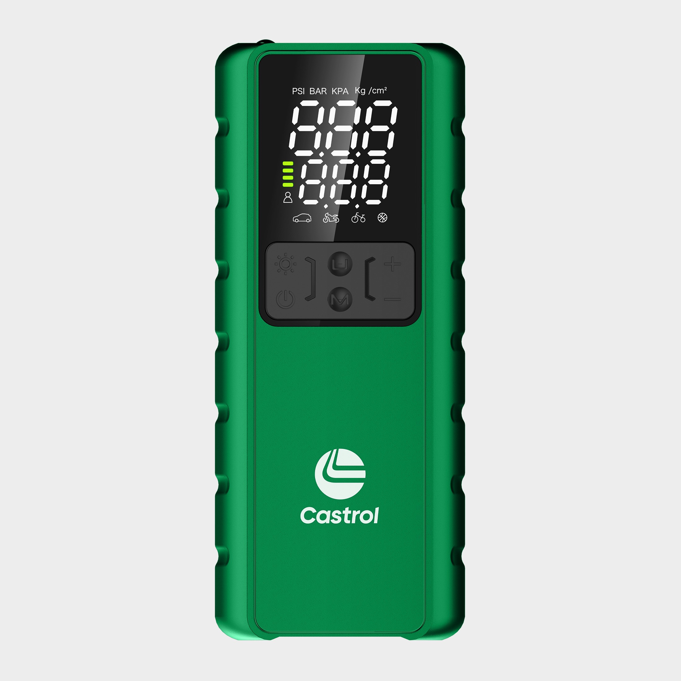 CETI-01 Portable Tire Inflator :: Castrol Green