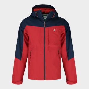 Ignis Jacket :: Castrol Red / Classic Navy