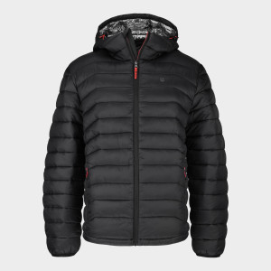 Zenith Hooded Puffer Jacket :: Core Black