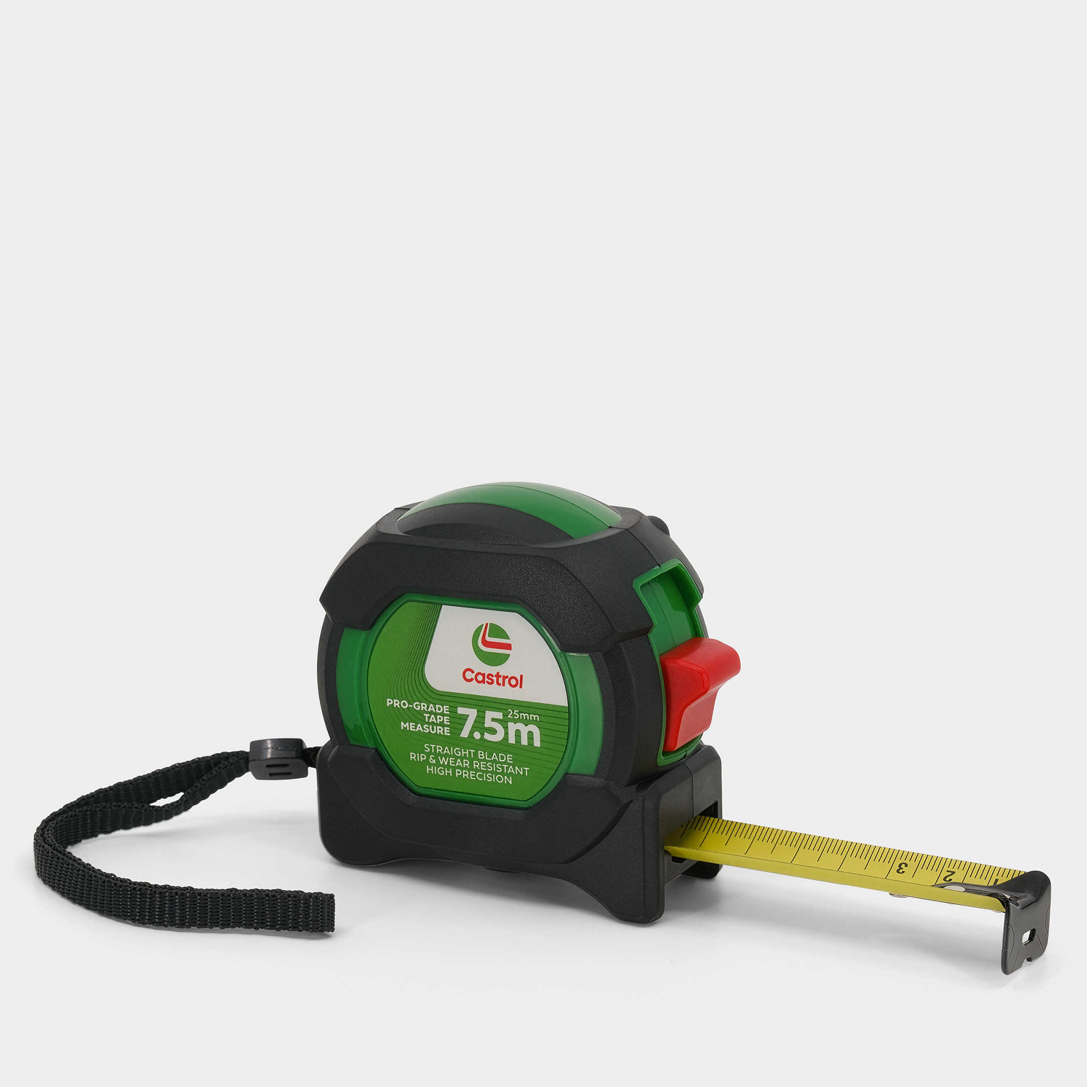 Miara zwijana klasy Pro (7,5m) :: Castrol Green / Core Black