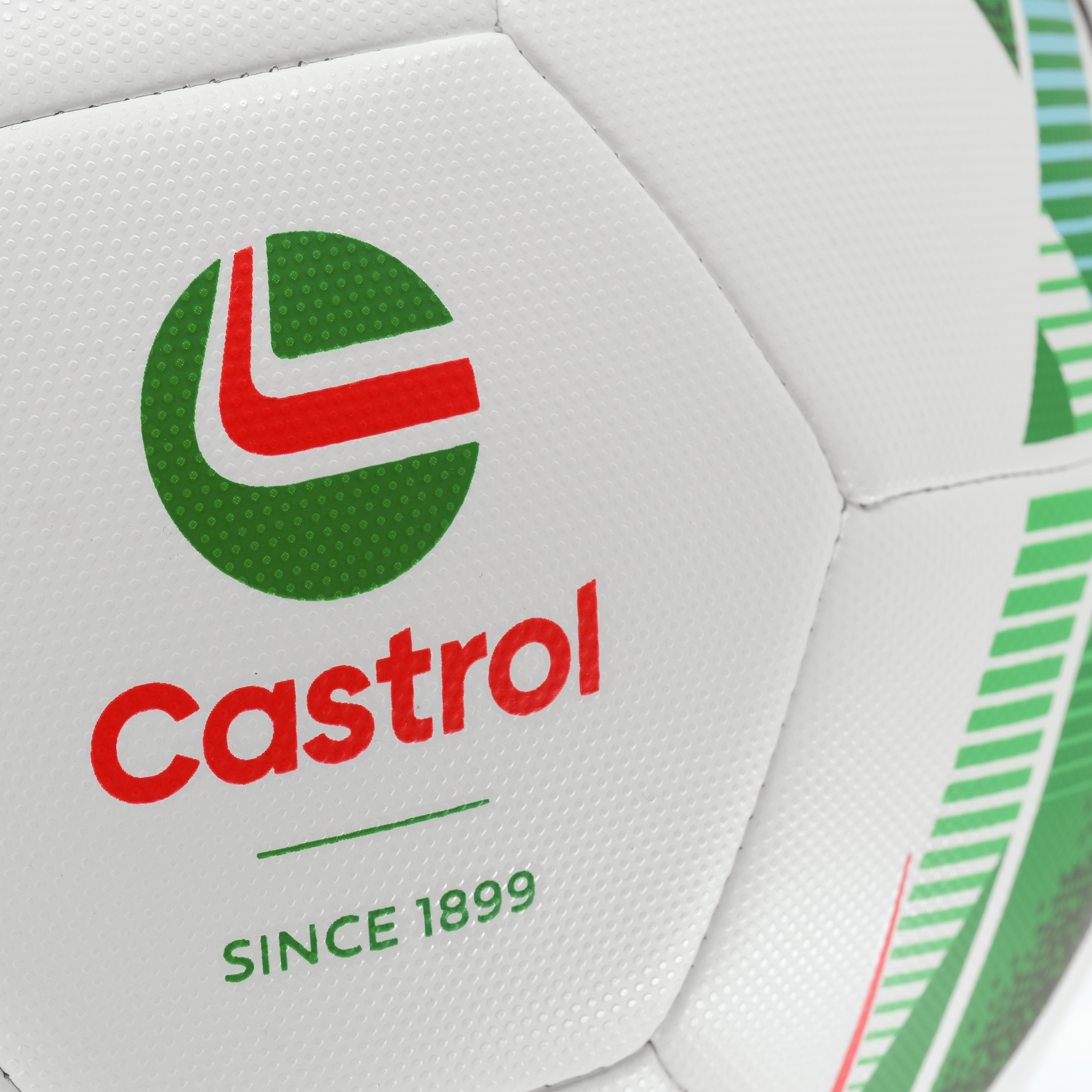 Piłka treningowa Rino :: Pure White / Castrol Green / Castrol Red