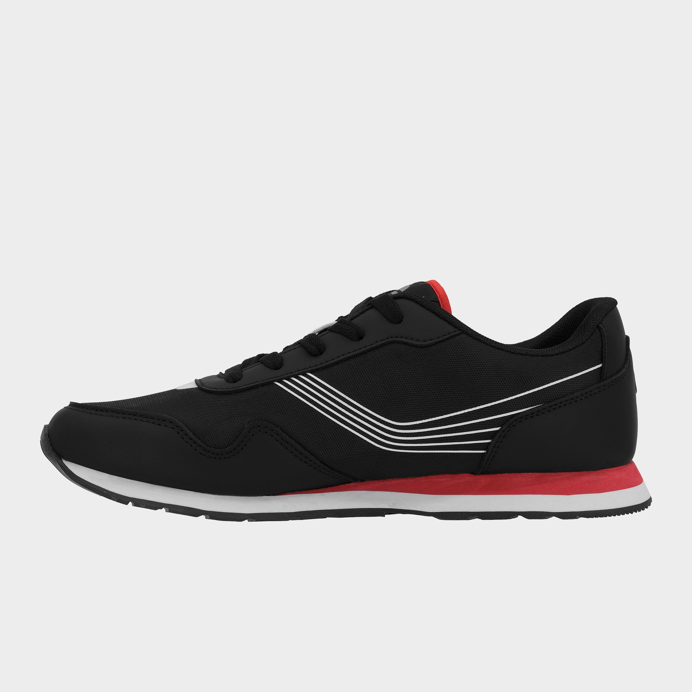 Sneakersy Charger :: Core Black / Cloud White / Castrol Red