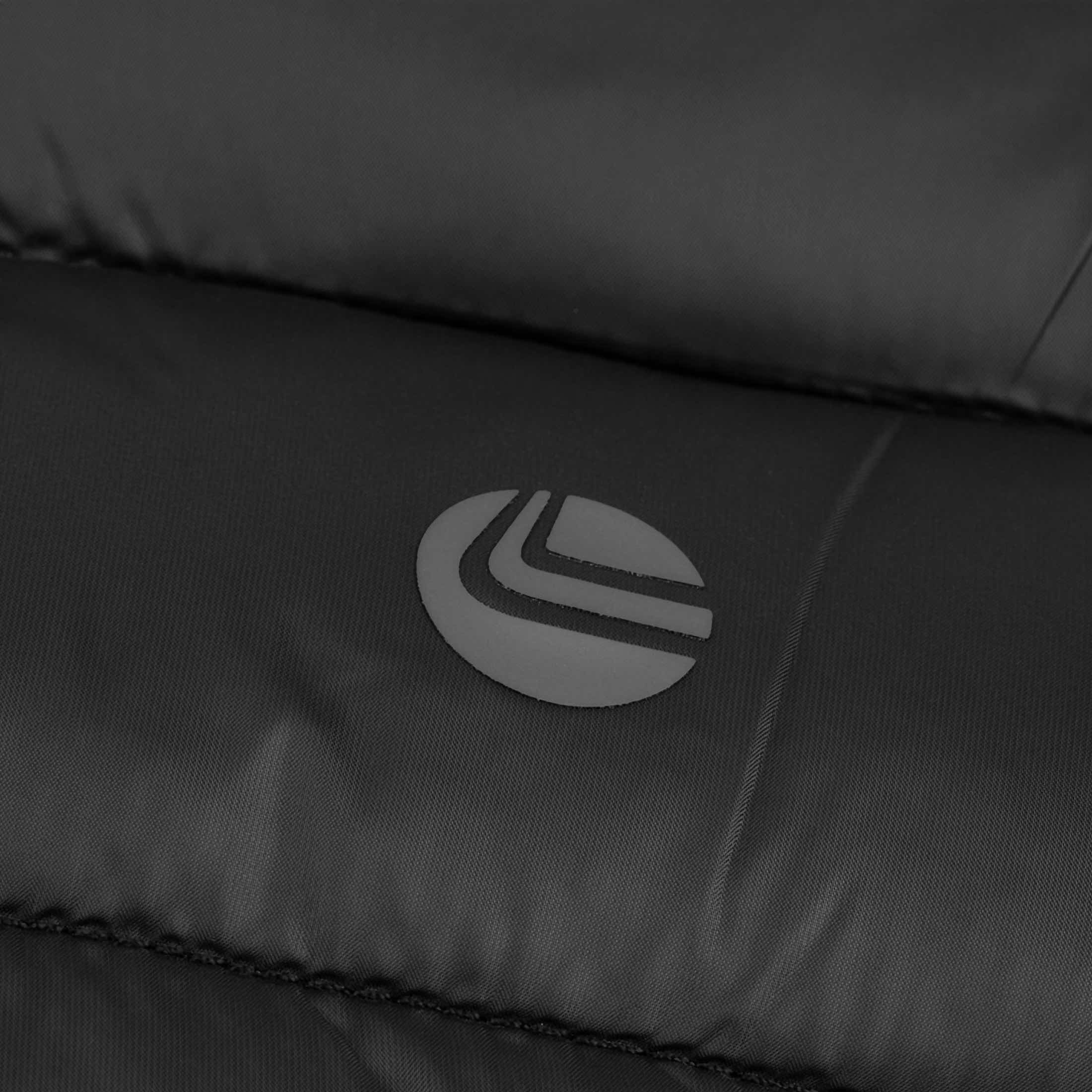 Kurtka pikowana z kapturem Zenith :: Core Black