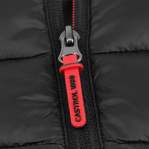 Zenith Hooded Puffer Jacket :: Core Black