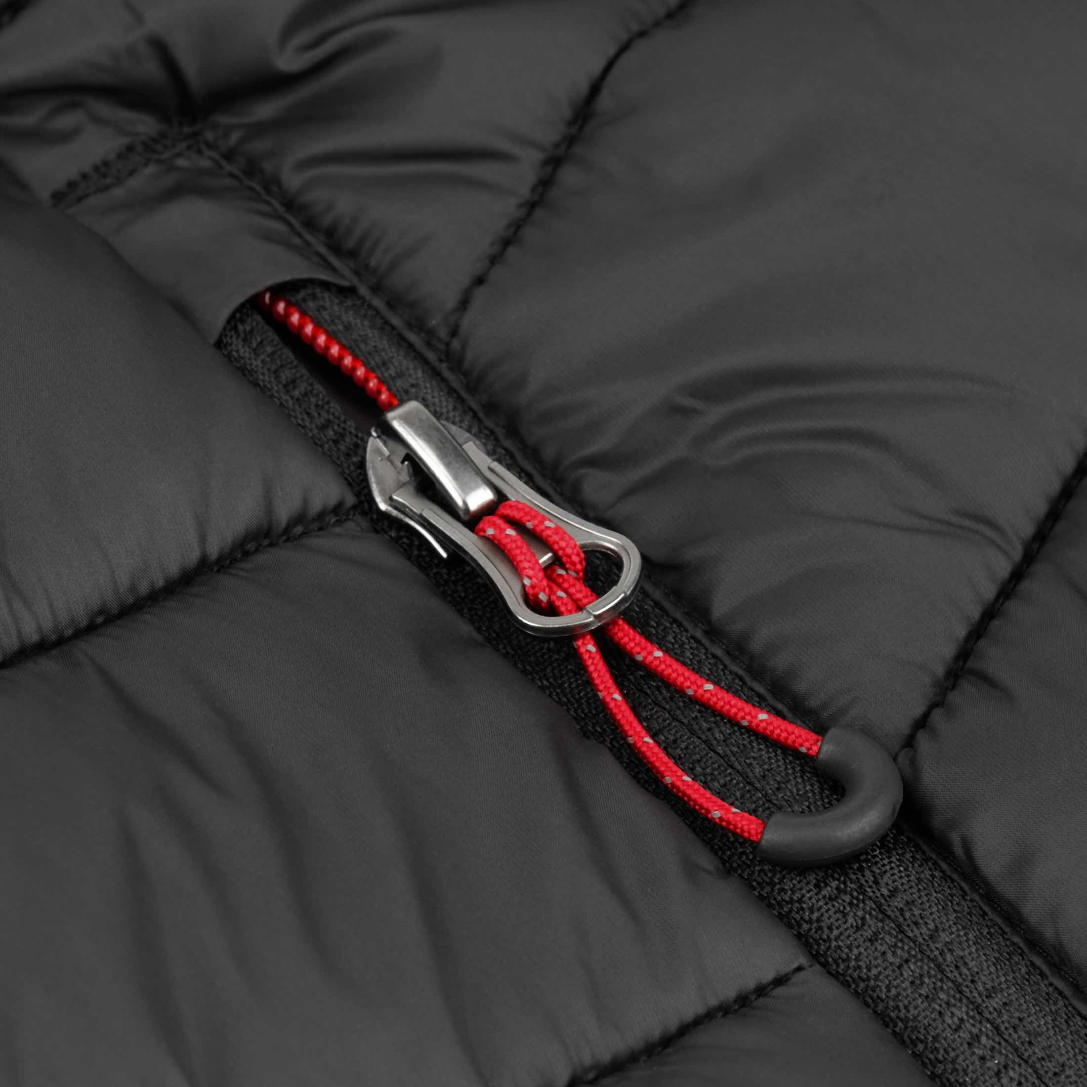 Zenith Hooded Puffer Jacket :: Core Black