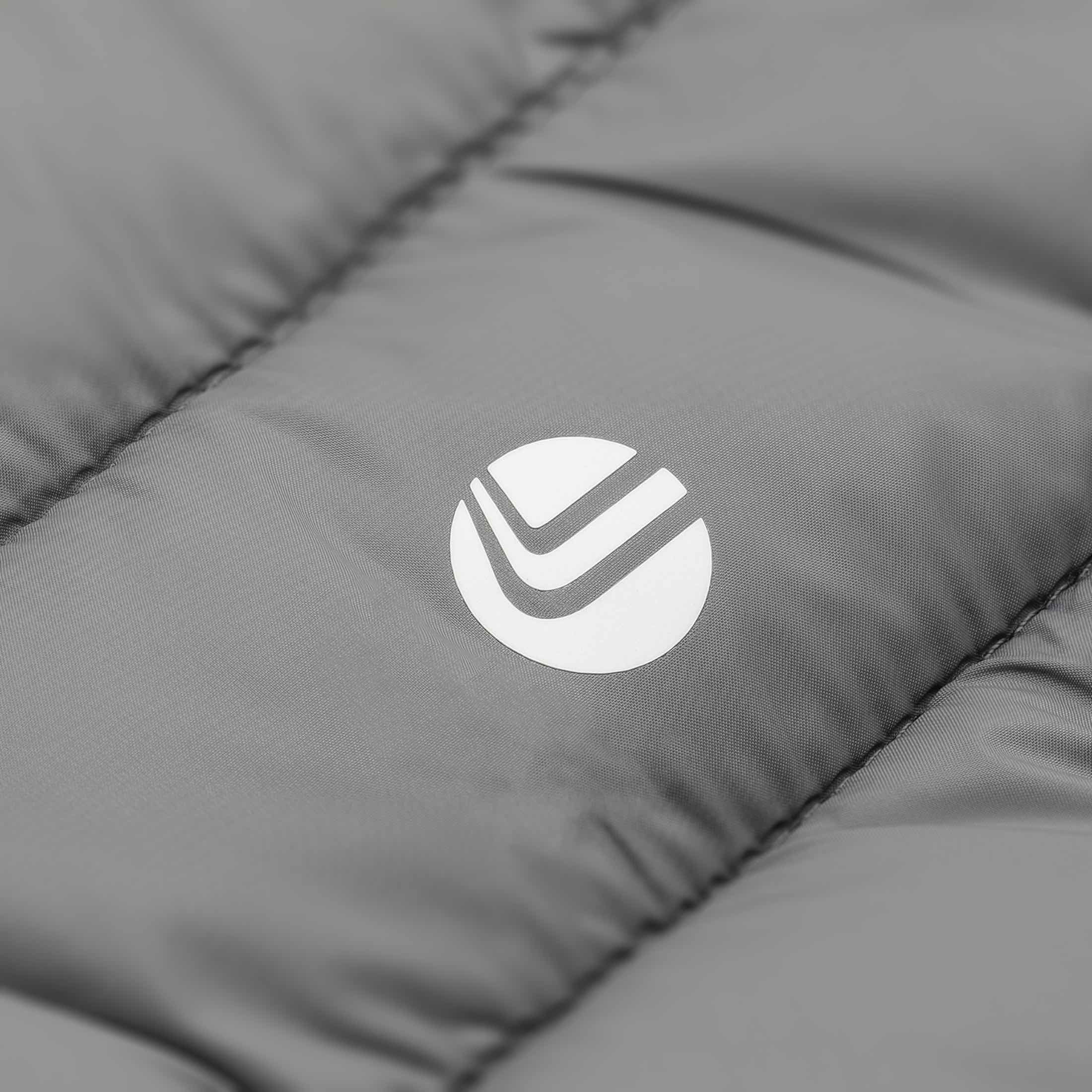 Strato Puffer Vest :: Stone Gray