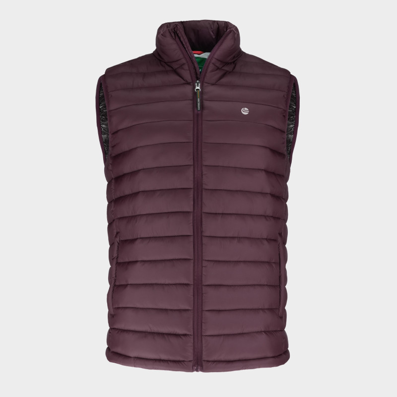 Strato Puffer Vest :: Burgundy