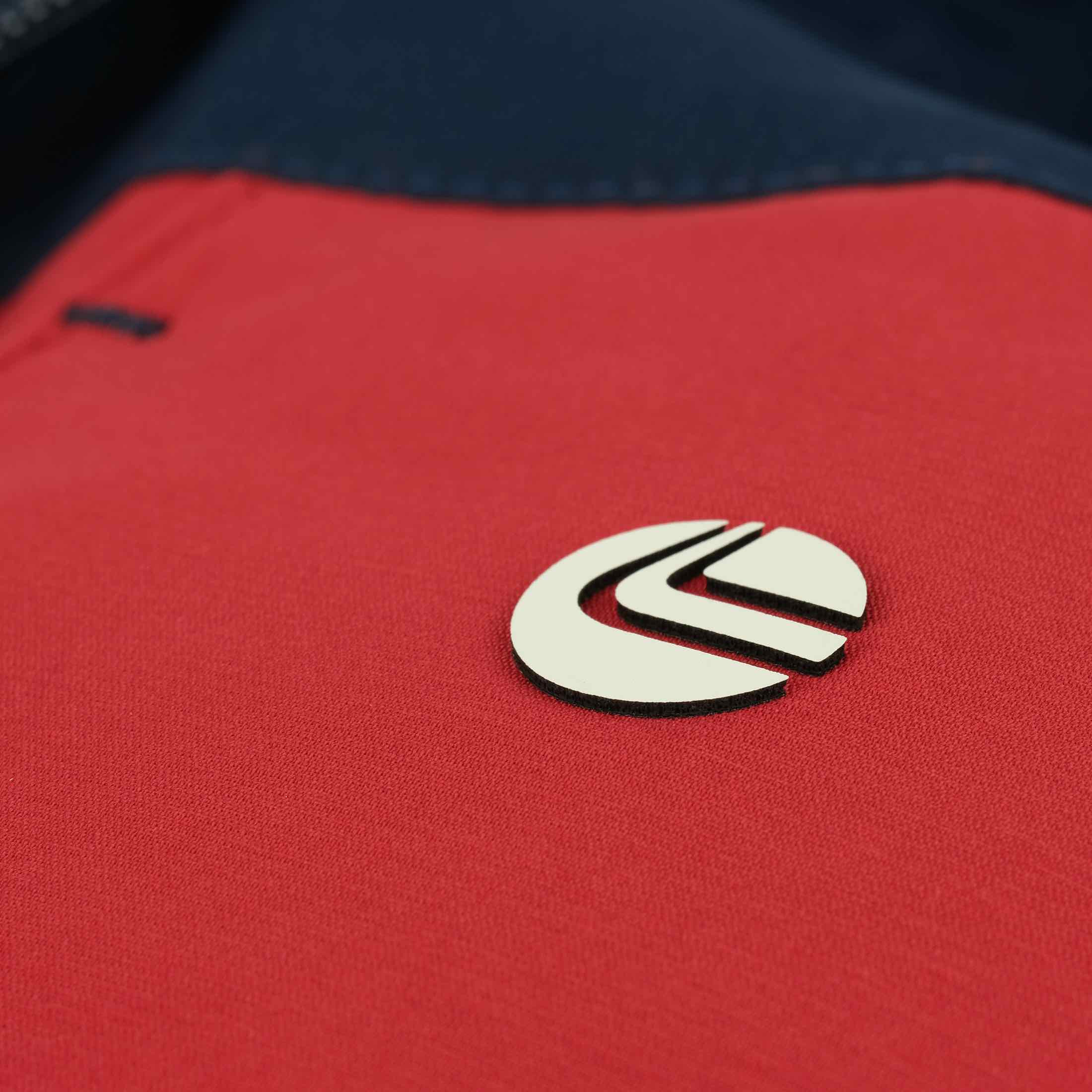 Ignis Jacket :: Castrol Red / Classic Navy