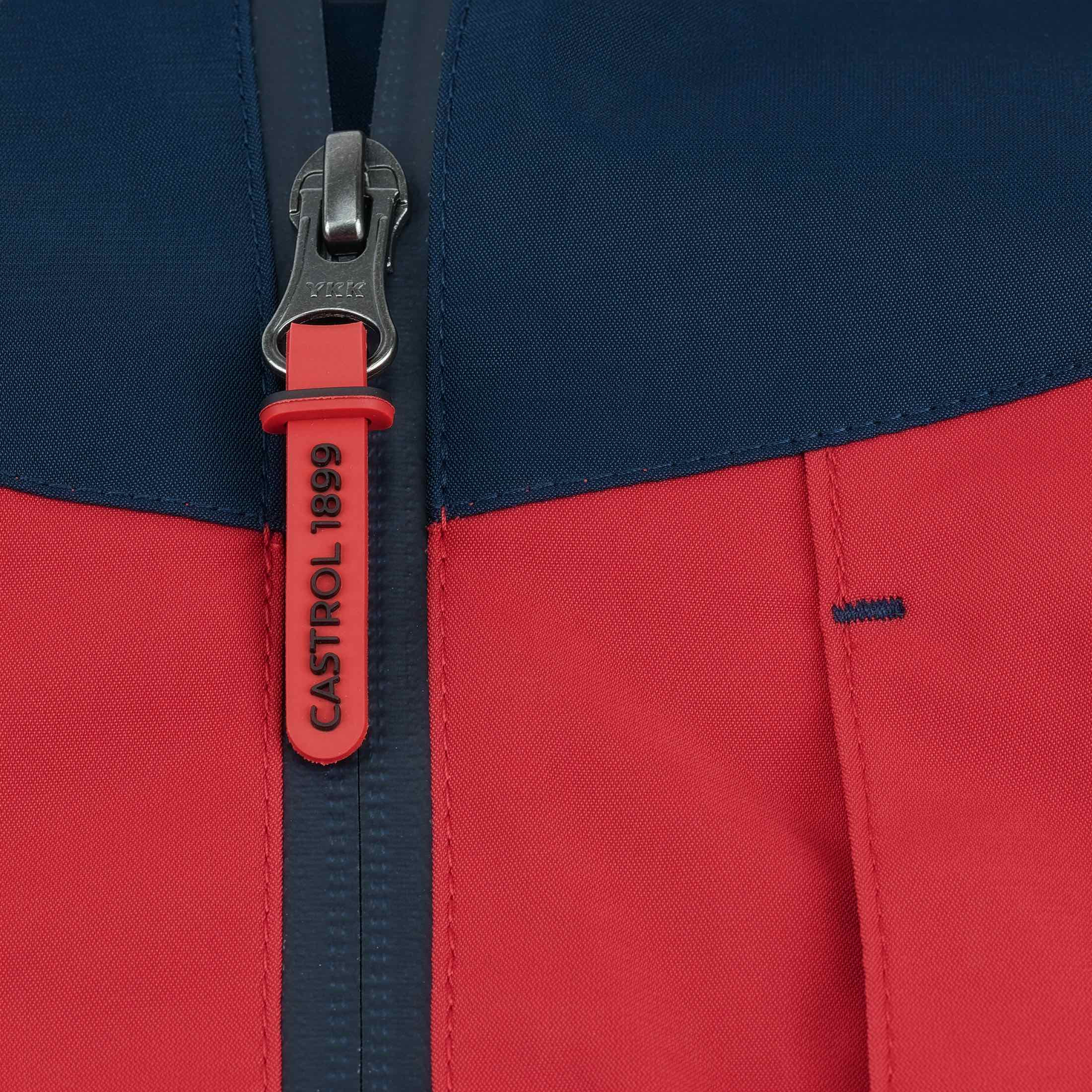 Ignis Jacket :: Castrol Red / Classic Navy