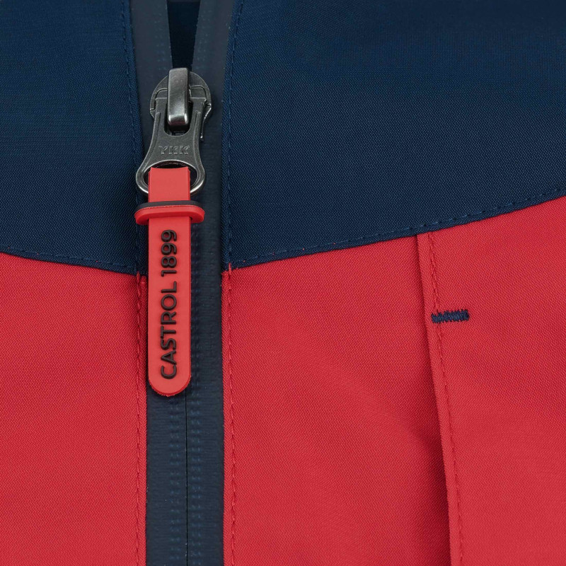 Ignis Jacket :: Castrol Red / Classic Navy