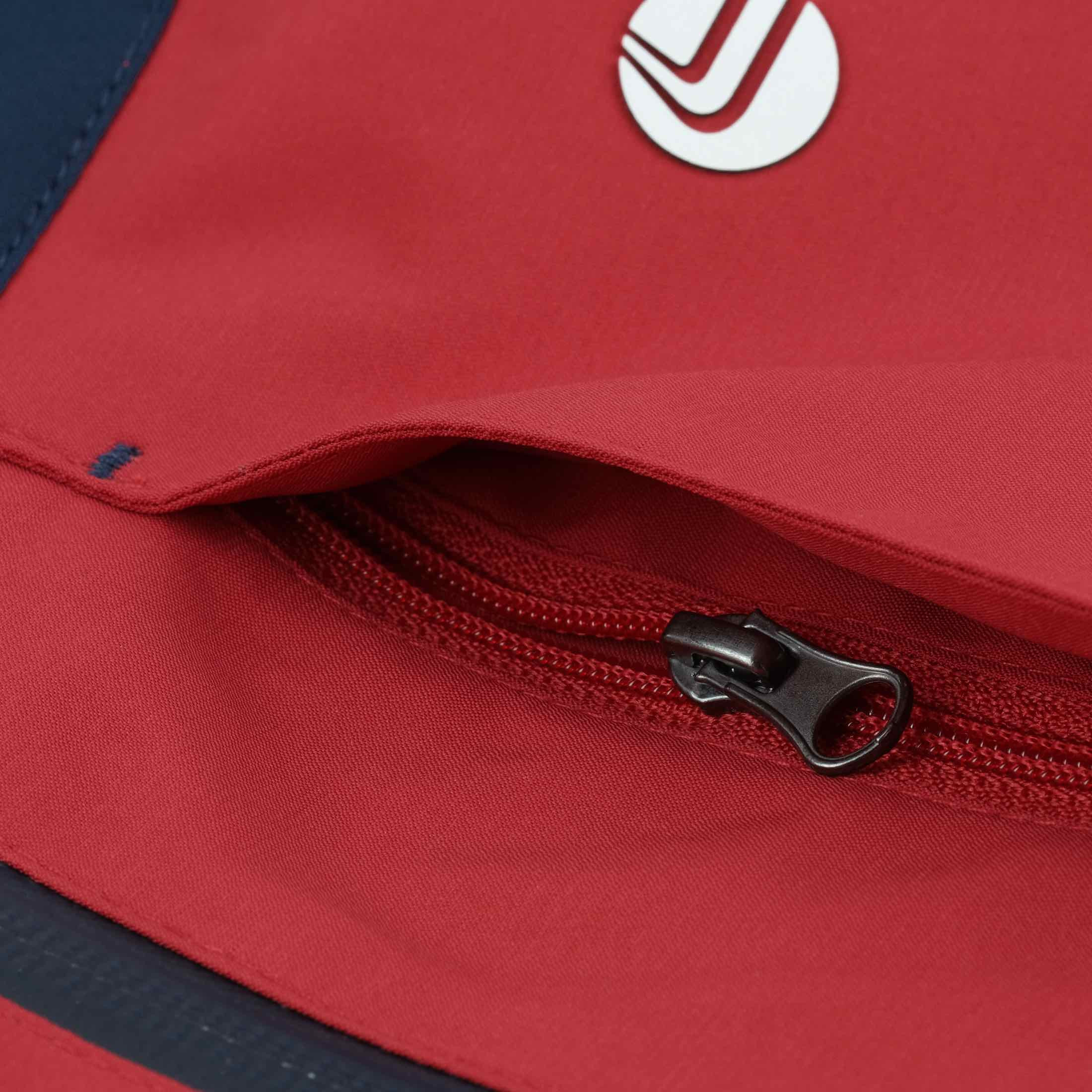 Ignis Jacket :: Castrol Red / Classic Navy