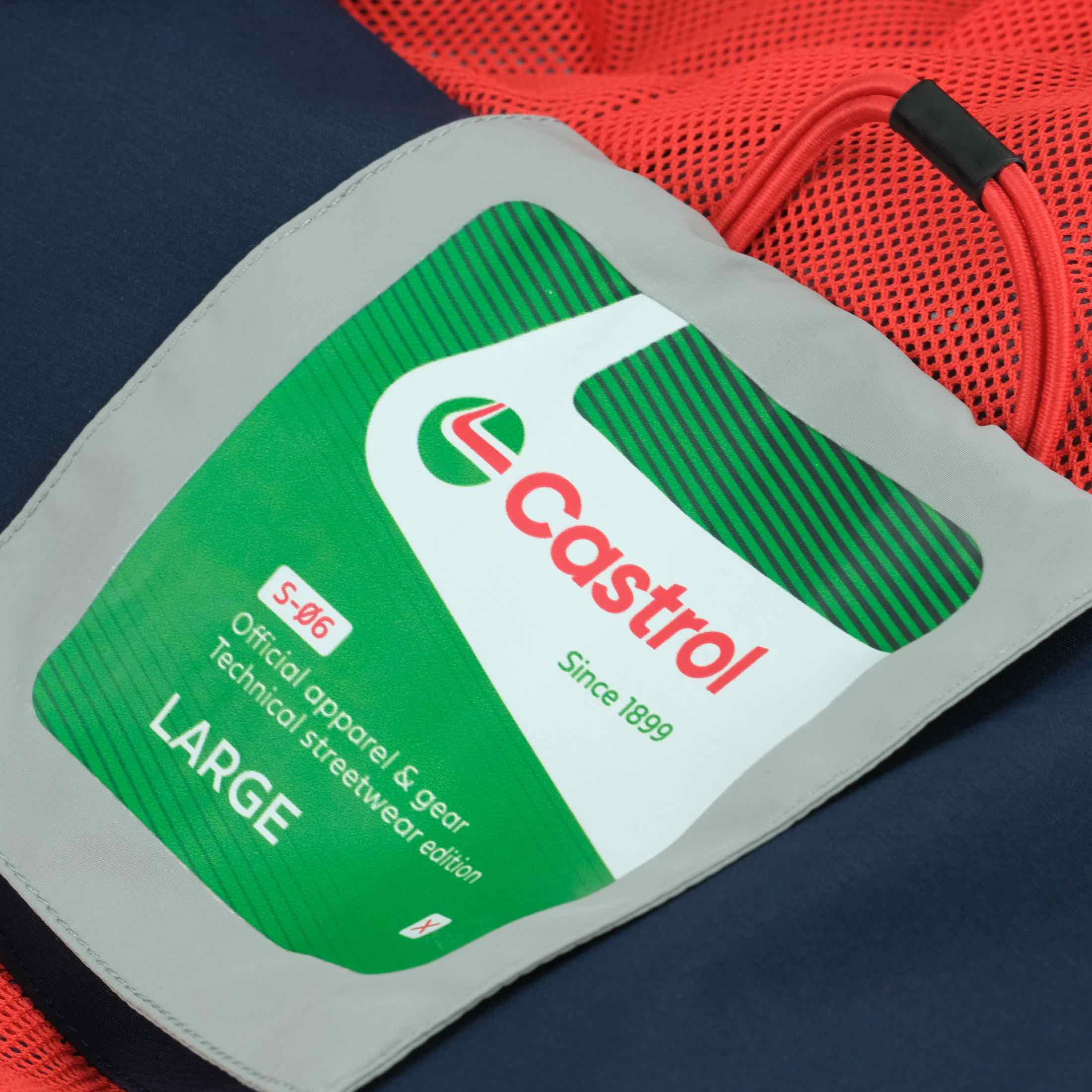 Ignis Jacket :: Castrol Red / Classic Navy