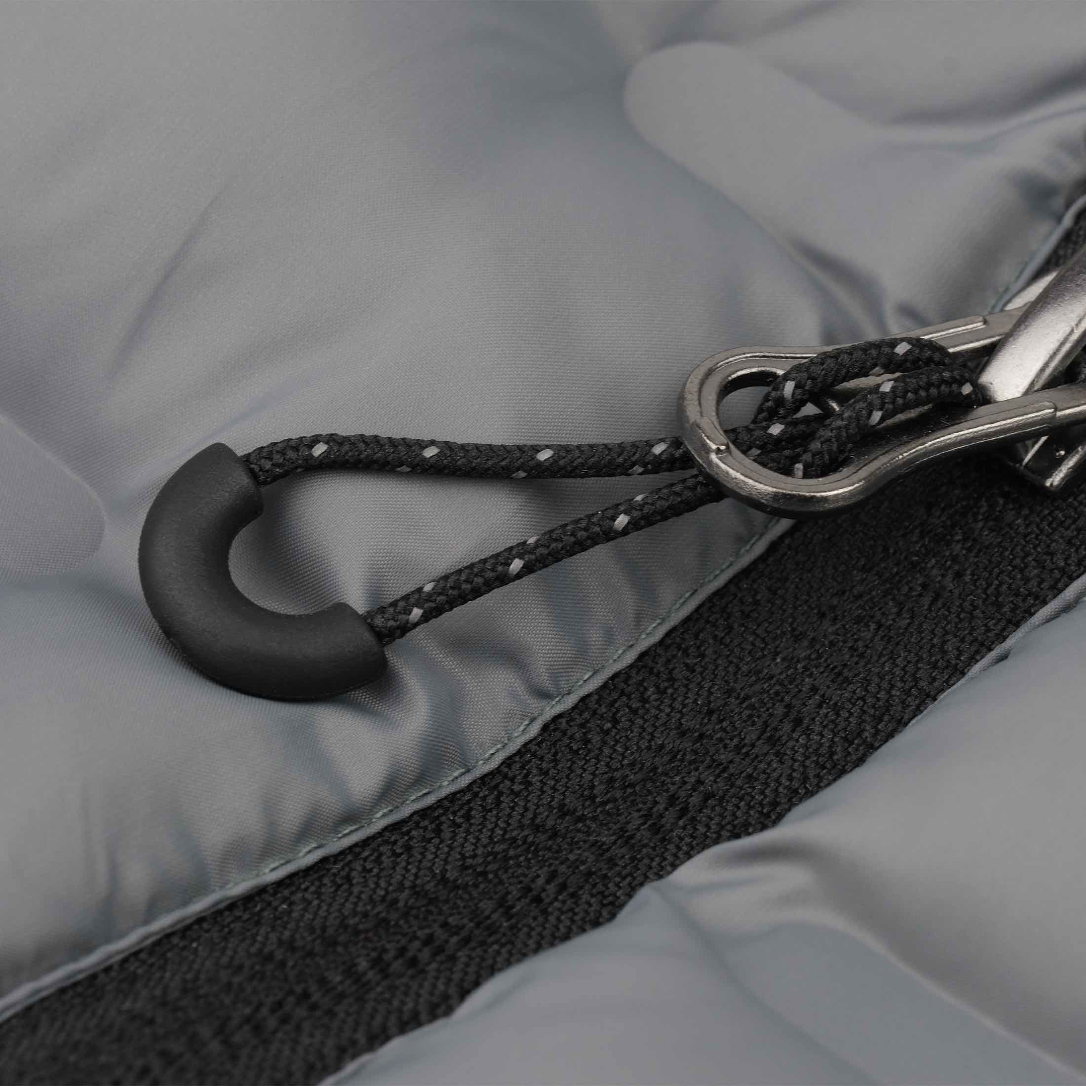 Voltex Glued Puffer Vest :: Stone Gray