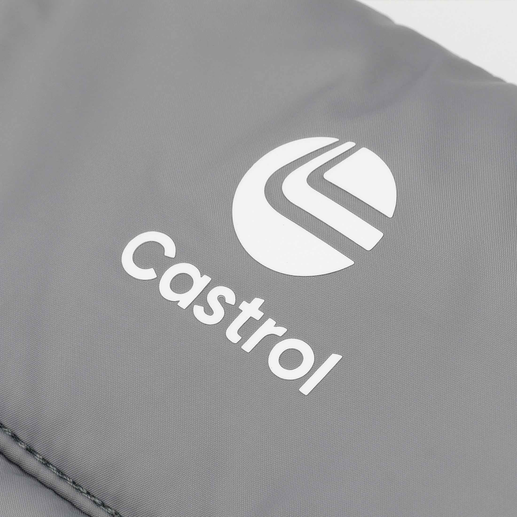 Voltex Glued Puffer Vest :: Stone Gray