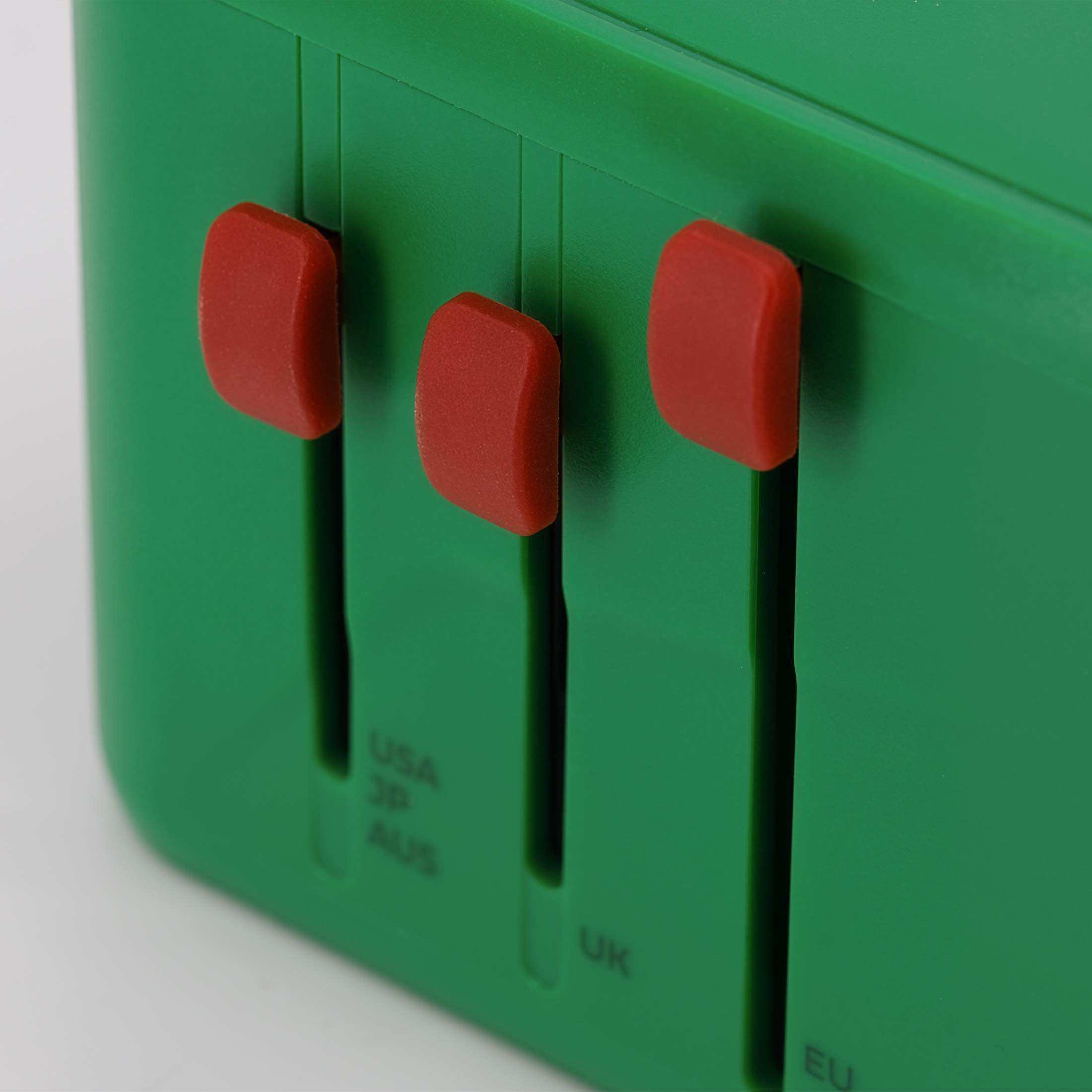 Adapter podróżny GaN III z ładowarką 65 W :: Castrol Green / Castrol Red