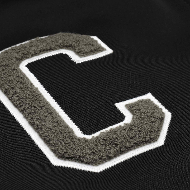 Kurtka bejsbolowa Herito ZIP II :: True Black / Gray Heather