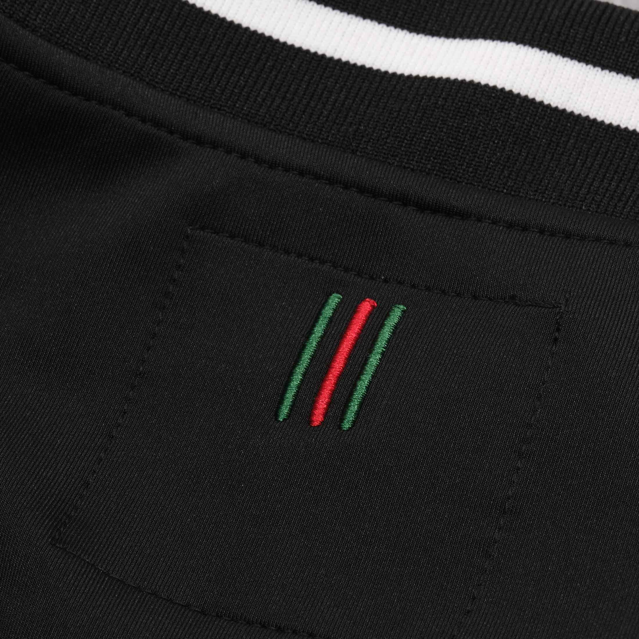 Herito ZIP II Varsity Jacket :: True Black / Gray Heather