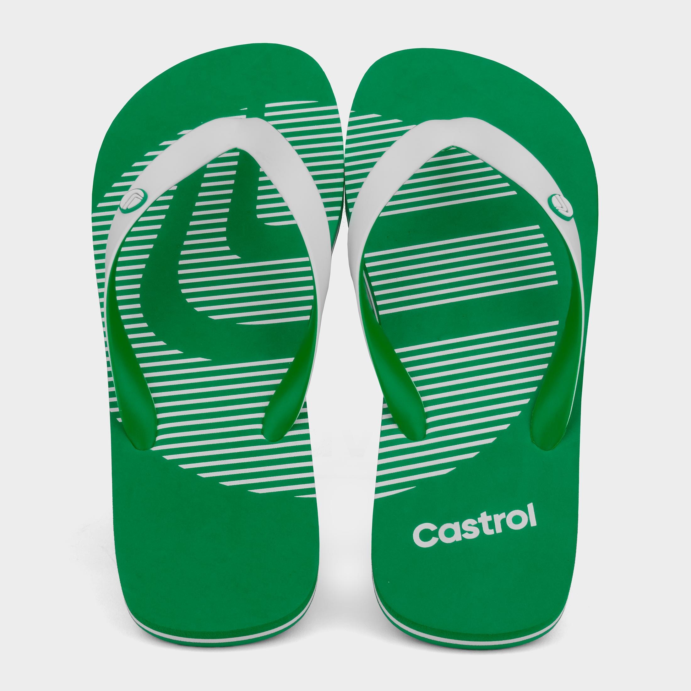 Japonki Flipper :: Castrol Green / Cloud White