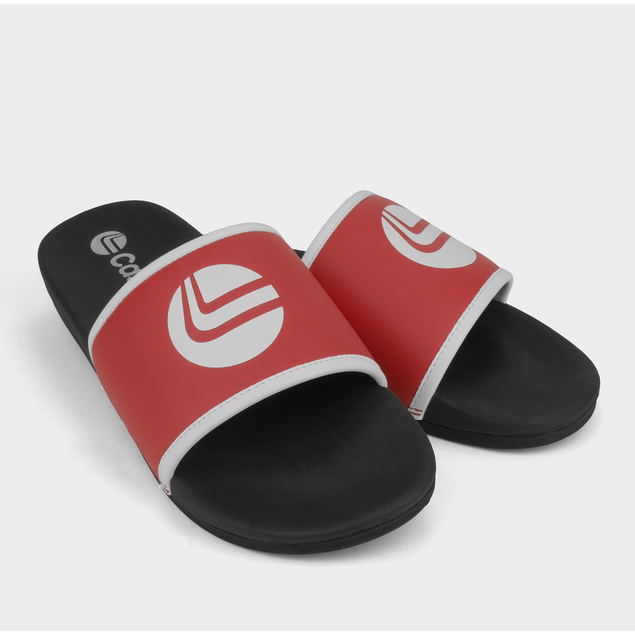 Klapki Pooler :: True Black / Castrol Red
