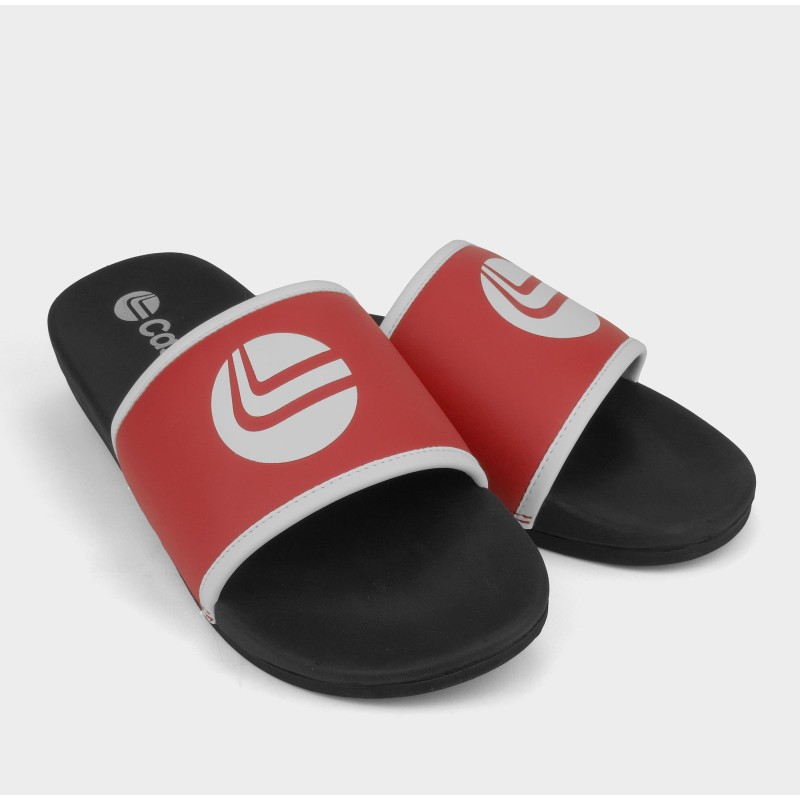 Pooler Sliders :: True Black / Castrol Red